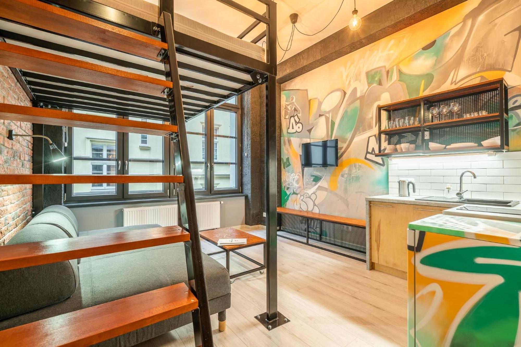 Graffiti Apartments 브로츠와프 외부 사진