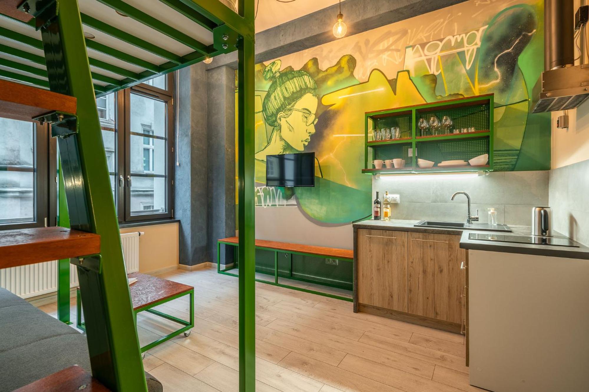 Graffiti Apartments 브로츠와프 외부 사진