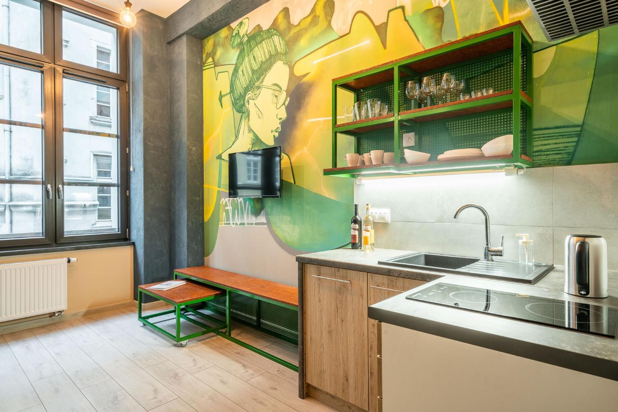 Graffiti Apartments 브로츠와프 외부 사진