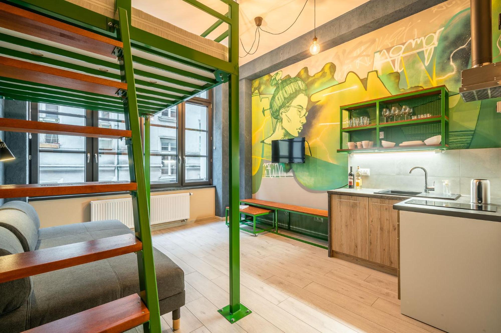 Graffiti Apartments 브로츠와프 외부 사진
